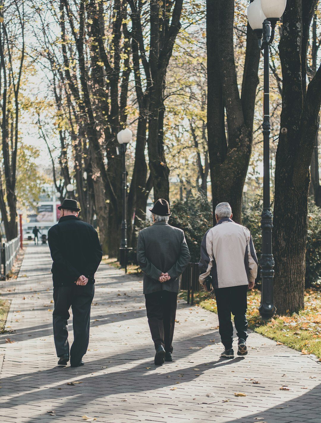 seniors in park