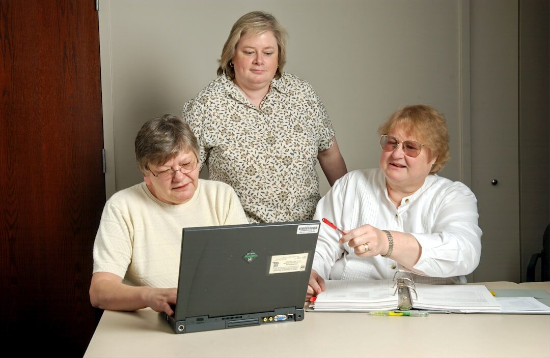 seniors learning technology